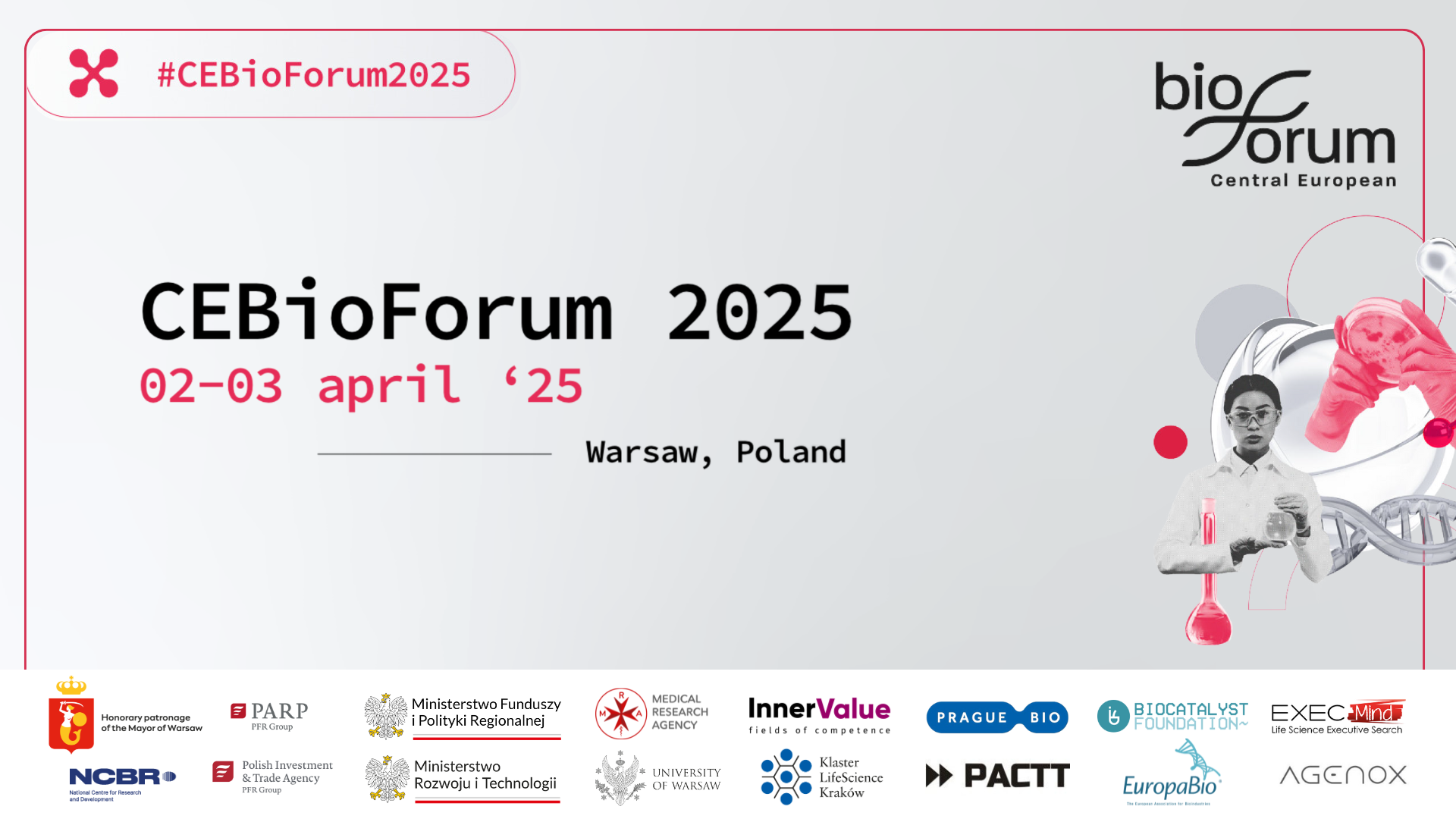 BIOFORUM 2025 BANNER